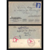 17050 lesezirkel strasbourg 1942 paris guerre censure 39/45 ww2 allemagne reich germany lettre cover