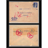 17051 ritter strasbourg 1942 guerre censure 39/45 ww2 allemagne reich germany lettre cover