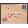 17051 ritter strasbourg 1942 guerre censure 39/45 ww2 allemagne reich germany lettre cover