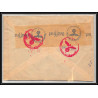 17051 ritter strasbourg 1942 guerre censure 39/45 ww2 allemagne reich germany lettre cover