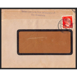 17057 strasbourg 1944 guerre 39/45 ww2 allemagne reich germany lettre cover