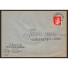 17058 telig strasbourg 1944 guerre 17b censure 39/45 ww2 allemagne reich germany lettre cover