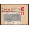 17062 renger strasbourg 1944 censure guerre 39/45 ww2 allemagne reich germany lettre cover