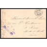 17066 camp de Stuttgart 1915 POUR NANCY censure guerre 14/18 ww1 feldpost allemagne germany lettre cover