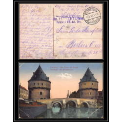 17069 117 Infanterie-Division 1916 POUR BERLIN guerre 14/18 ww1 feldpost allemagne germany carte postcard