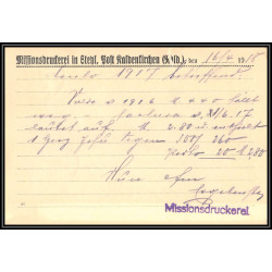 17084 Emmerich 1918 censure guerre 14/18 ww1 feldpost allemagne germany carte postale postcard