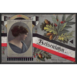 17086 ANTWERPEN 1916 freigegeben St Gillis belgique censure guerre 14/18 ww1 feldpost allemagne germany carte