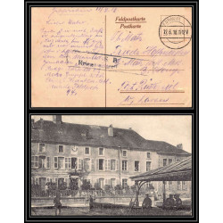 17089 prisonniers 1918 à identifier censure guerre 14/18 ww1 feldpost allemagne germany carte postale postcard