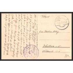 17090 etappen kompagnie 66 1917 guerre 14/18 ww1 feldpost allemagne germany carte postale haumont postcard