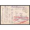 17099 1917 Kaiserlich-Königliches Feld-Gendarmerie guerre 14/18 ww1 feldpost allemagne latvia postcard