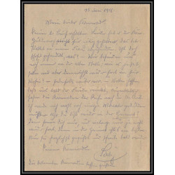 17102 POUR ILLINGEN 1918 censure guerre 14/18 ww1 feldpost allemagne germany feldposTBrief