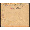 17108 Zarnglaff 1944 sannois Val-d'Oise censure guerre 39/45 ww2 feldpost allemagne reich germany lettre cover