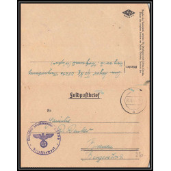 17112 1942 Stalag XI B Fallingbostel ? 25296 censure guerre 39/45 ww2 feldposTBrief allemagne reich germany lettre