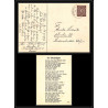 17115 zone usa 1946 guerre 39/45 ww2 feldpost allemagne DEUTSCHE POST germany carte postcard