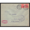 17117 dusseldorf 1915 bruxelles belgique censure guerre 14/18 ww1 feldpost allemagne reich germany lettre cover