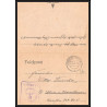 17118 zeven 1944 censure guerre 39/45 ww2 feldpost allemagne reich germany lettre cover