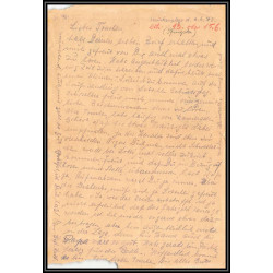 17119 pour berlin 1943 censure 19325 guerre 39/45 ww2 feldpost allemagne reich germany lettre cover