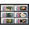 216 YAR (nord Yemen) MNH ** Mi N°1011/1016 A silver jeux olympiques olympics MEXICO Tableau Painting coin de feuille