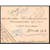 17141 stalag 4b 1940 ormesson Val-de-Marne censure guerre 39/45 ww2 lettre kriegsgefangenenpost allemagne germany