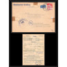 17144 konstanz 1951 censure 17b lettre cover allemagne germany deustche post