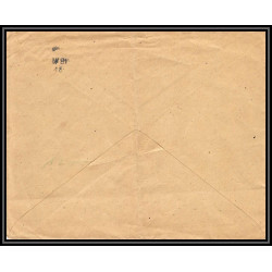 17153 stuttgart 1944 censure 01737 guerre 39/45 ww2 feldpost allemagne reich germany lettre cover