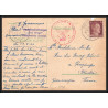 17170 Weissenfels 1944 Pouzauges vendée censure guerre 39/45 ww2 feldpost allemagne reich germany carte postcard