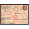 17171 Weissenfels 1944 Pouzauges vendée censure guerre 39/45 ww2 feldpost allemagne reich germany carte postcard
