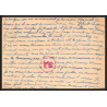 17171 Weissenfels 1944 Pouzauges vendée censure guerre 39/45 ww2 feldpost allemagne reich germany carte postcard