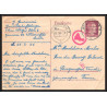 17175 Weissenfels 1944 Pouzauges vendée censure guerre 39/45 ww2 feldpost allemagne reich carte entier stationery