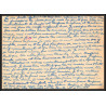 17175 Weissenfels 1944 Pouzauges vendée censure guerre 39/45 ww2 feldpost allemagne reich carte entier stationery