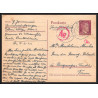17180 Weissenfels 1944 Pouzauges vendée censure guerre 39/45 ww2 feldpost allemagne reich carte entier stationery