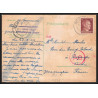 17181 Weissenfels 1944 Pouzauges vendée censure guerre 39/45 ww2 feldpost allemagne reich germany carte postcard