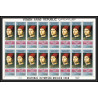 216c YAR (nord Yemen) MNH ** N°1011/1016 A silver jeux olympiques olympic games MEXICO Tableau painting feuilles sheets