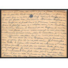 17202 Weissenfels 1944 Pouzauges vendée censure guerre 39/45 ww2 feldpost allemagne reich germany carte postcard