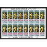 216c YAR (nord Yemen) MNH ** N°1011/1016 A silver jeux olympiques olympic games MEXICO Tableau painting feuilles sheets