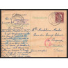 17207 Weissenfels 1944 Pouzauges vendée censure guerre 39/45 ww2 feldpost allemagne reich germany carte postcard