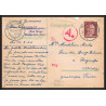 17213 lot de 9 Weissenfels 1944 Pouzauges censure guerre 39/45 ww2 feldpost allemagne reich carte entier stationery