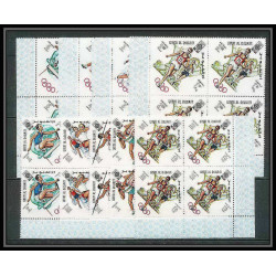 218b Umm al Qiwain MNH ** Mi N°264 /272 A jeux olympiques olympic games MEXICO 68 javelin basketball hurdling bloc 4