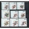 220b - Umm al Qiwain MNH ** Mi N°285/293 B Non dentelé imperf overprint jeux olympiques olympic games mexico