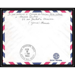 17841 PA poste aérienne First Flight Premier vol aviation france première liaison quadrireacteur paris los angeles 04/04