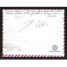 17852 PA poste aérienne First Flight Premier vol aviation france paris noumea escale en iran teheran saigon 10/09/1960 