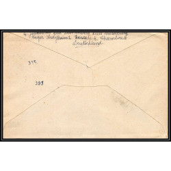 17998 LAC censure Bad Dürrenberg 1943 Pouzauges vendee guerre 39/45 ww2 feldpost allemagne reich germany france