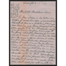 17999 LAC censure weissenfels Pouzauges vendee guerre 1944 guerre 39/45 ww2 feldpost allemagne reich germany france
