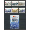 225a Ras al khaima MNH ** N°600/605 B bloc 109 B jeux olympiques olympic games Non dentelé imperf SAPPORO 72