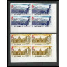 225d Ras al khaima MNH ** N°600/605 B jeux olympiques (winter olympic games SAPPORO 72 Non dentelé imperf BLOC 4
