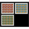 226a - bhutan (bouthan) Mi ** MNH N°519/521 A jeux olympiques olympic games munich 72 feuilles sheets