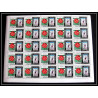 229f Yemen kingdom MNH ** Mi N°627/631 A jeux olympiques olympic games mexico 68 efimex 68 feuilles sheets SOCCER