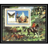233b - Fujeira MNH ** Mi N°bloc 105 B non dentelé imperf Scout scouting - jamboree papillon (butterflies) cheval