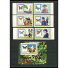 233f Fujeira MNH ** Mi N°999/1004 A + BLOC 105 A Scout scouting - jamboree papillon (butterflies)