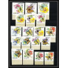 239a - Fujeira MNH ** Mi N°159/176 B papillons (butterflies papillon) Non dentelé imperf